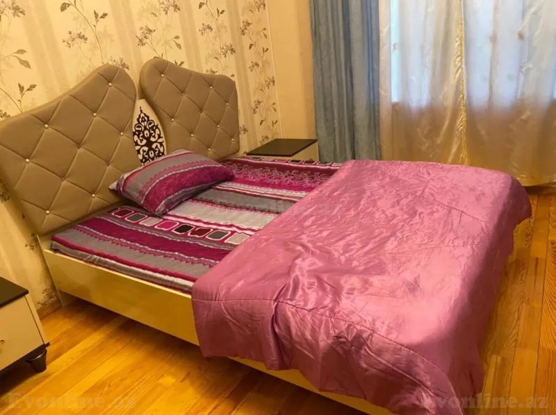 Kirayə verilir 3 otaqlı Mənzil Yeni tikili 140 m² Nərimanov r. - şəkil 8