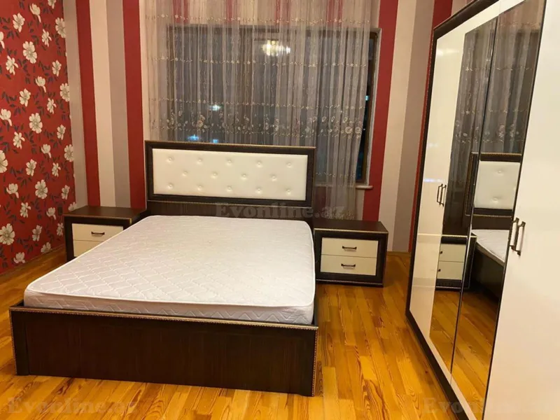 Kirayə verilir 3 otaqlı Mənzil Yeni tikili 140 m² Nərimanov r. - şəkil 17