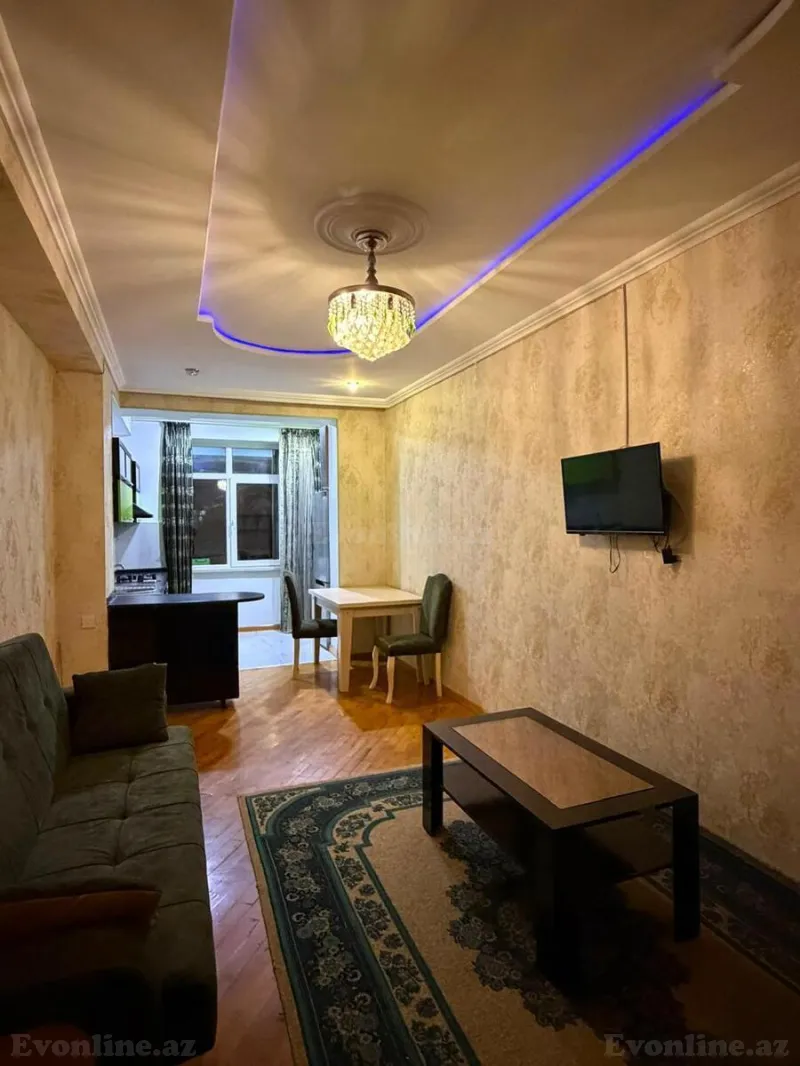 2 otaqlı Mənzil 70 m² Memar Əcəmi m. Kirayə verilir