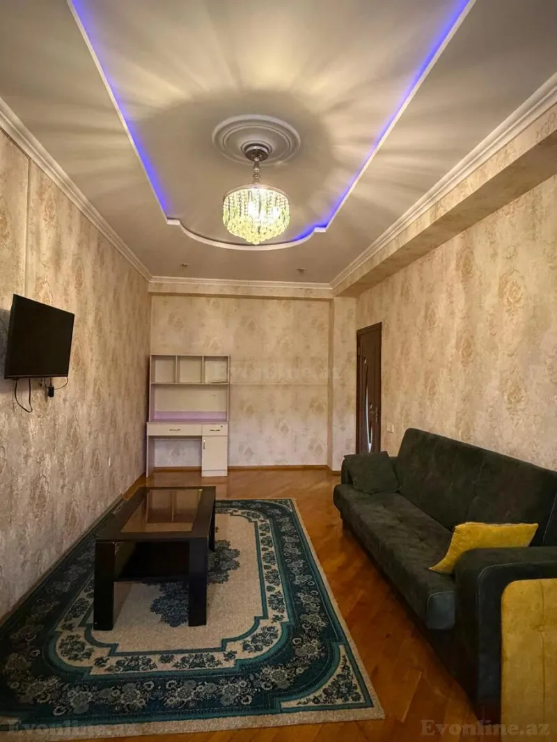 Kirayə verilir 2 otaqlı Mənzil Yeni tikili 70 m² Memar Əcəmi m. - şəkil 3