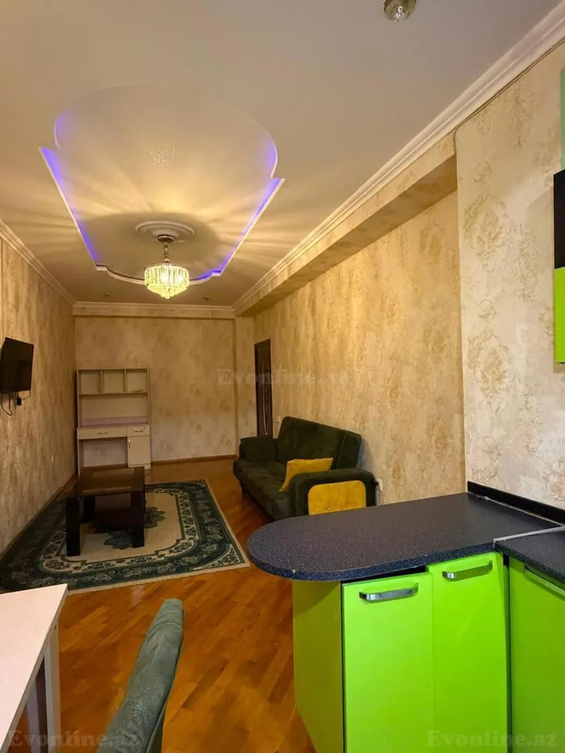 Kirayə verilir 2 otaqlı Mənzil Yeni tikili 70 m² Memar Əcəmi m. - şəkil 4