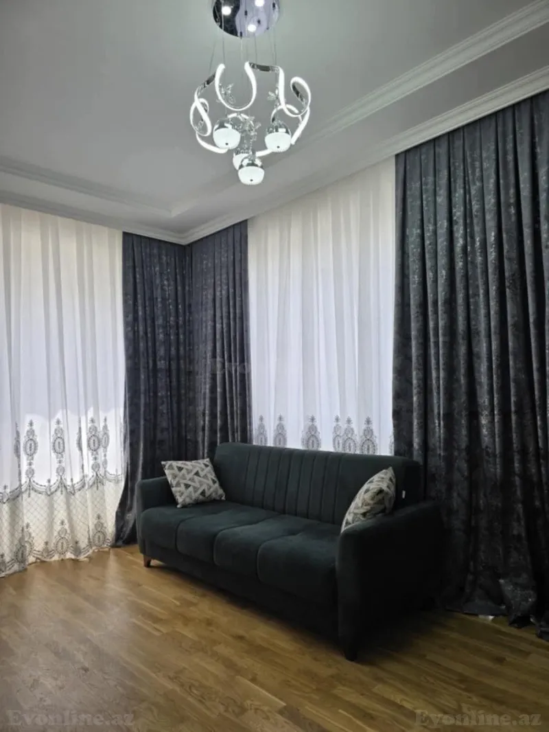 Kirayə verilir 2 otaqlı Mənzil Yeni tikili 85 m² Memar Əcəmi m. - şəkil 3