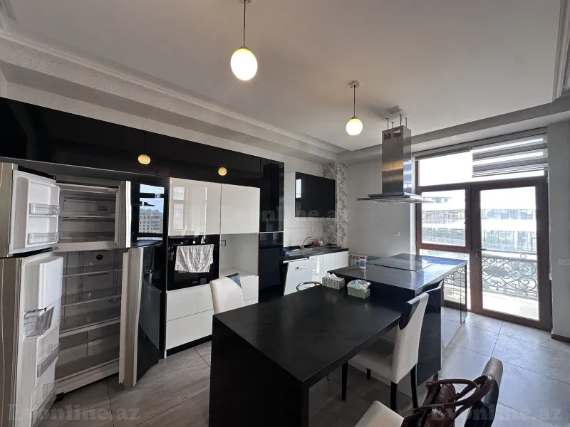Kirayə verilir 4 otaqlı Mənzil Yeni tikili 145 m² Ağ şəhər - şəkil 3