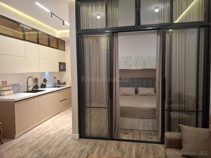 Kirayə verilir 1 otaqlı Mənzil Yeni tikili 60 m² Nardaran - şəkil 5