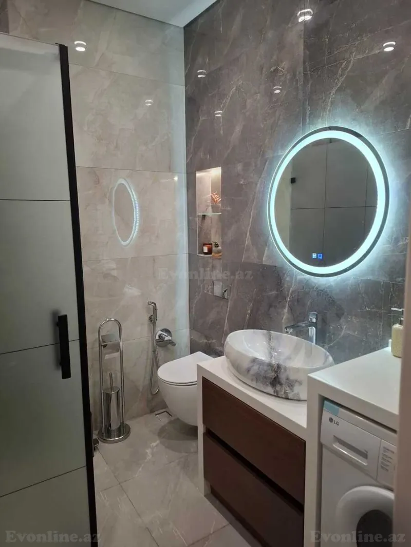 Kirayə verilir 1 otaqlı Mənzil Yeni tikili 60 m² Nardaran - şəkil 11