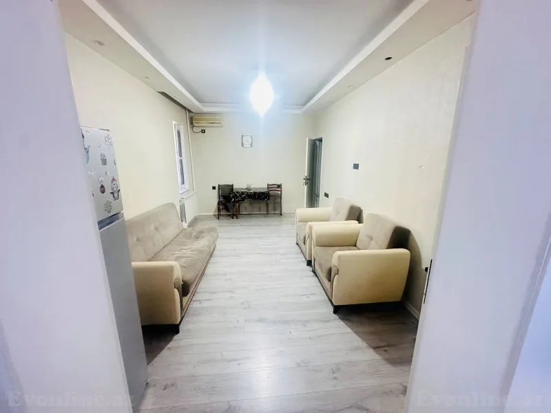 Kirayə verilir 2 otaqlı Mənzil Köhnə tikili 50 m² İnşaatçılar m. - şəkil 2