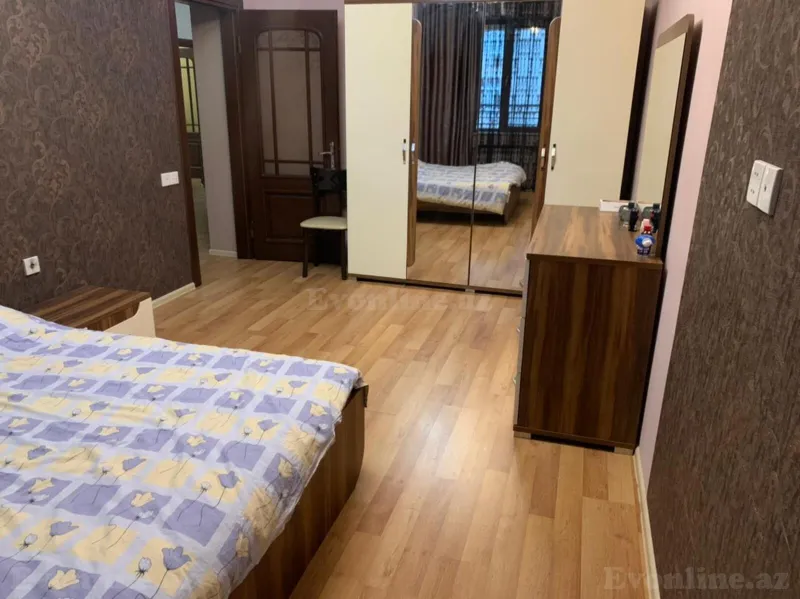 Kirayə verilir 3 otaqlı Mənzil Yeni tikili 126 m² Nəsimi r. - şəkil 4