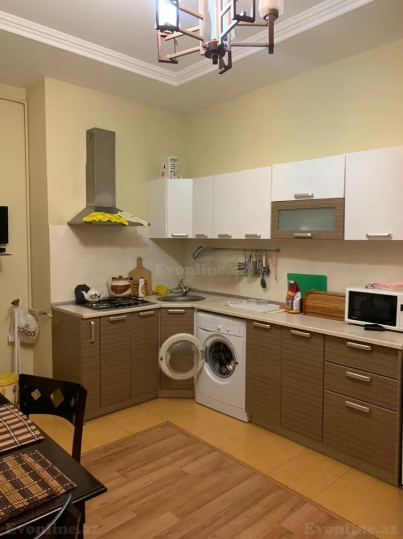 Kirayə verilir 3 otaqlı Mənzil Yeni tikili 126 m² Nəsimi r. - şəkil 6