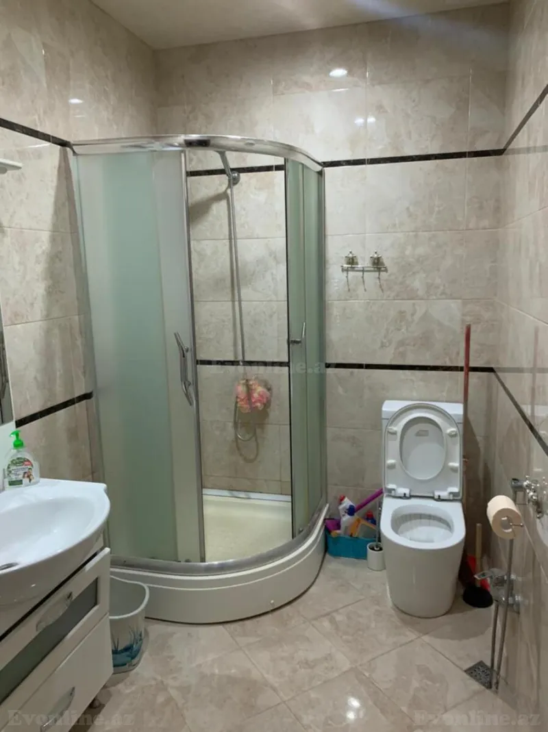 Kirayə verilir 3 otaqlı Mənzil Yeni tikili 126 m² Nəsimi r. - şəkil 7