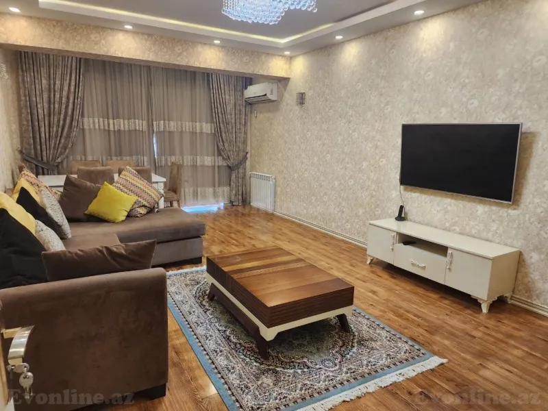 Kirayə verilir 2 otaqlı Mənzil Yeni tikili 80 m² Xətai r. - şəkil 2