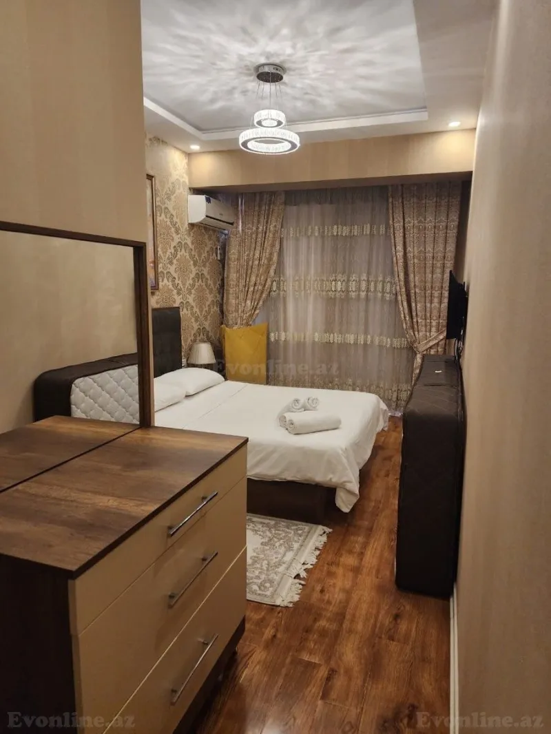 Kirayə verilir 2 otaqlı Mənzil Yeni tikili 80 m² Xətai r. - şəkil 6