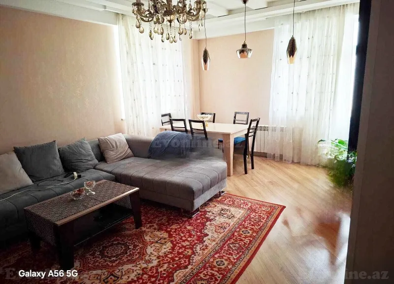 Satılır 3 otaqlı Mənzil Yeni tikili 106 m² İnşaatçılar m. - şəkil 3
