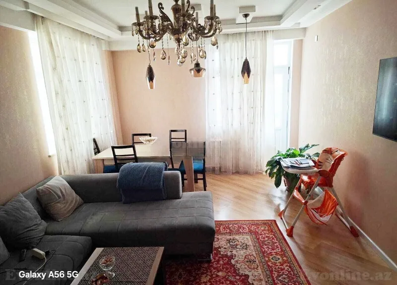 Satılır 3 otaqlı Mənzil Yeni tikili 106 m² İnşaatçılar m. - şəkil 4