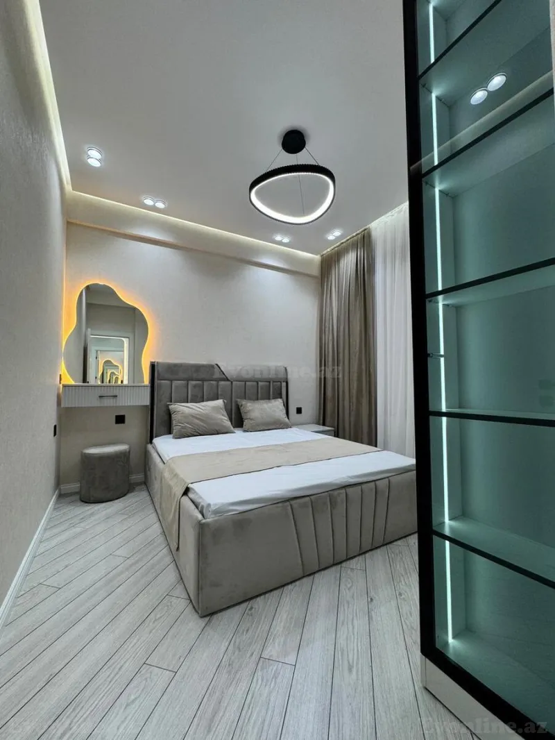 Satılır 2 otaqlı Mənzil Yeni tikili 55 m² Həzi Aslanov m. - şəkil 4