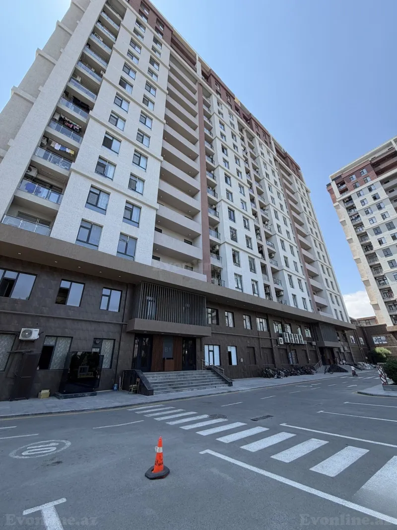Satılır 2 otaqlı Mənzil Yeni tikili 83 m² Nərimanov r. - şəkil 3