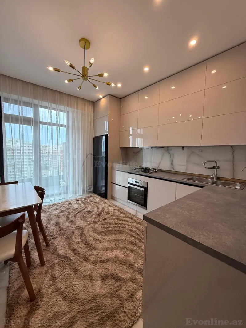 Satılır 3 otaqlı Mənzil Yeni tikili 100 m² 8 Noyabr m. - şəkil 2