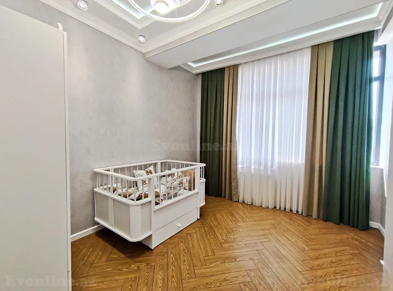 Satılır 3 otaqlı Mənzil Yeni tikili 114.4 m² Qara Qarayev m. - şəkil 4