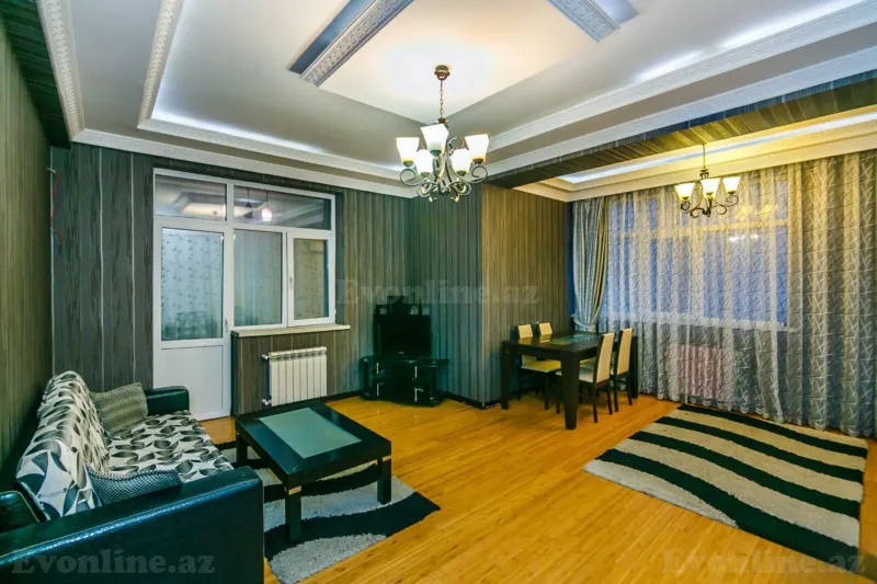 3 otaqlı Mənzil 120 m² Nəsimi m. Kirayə verilir
