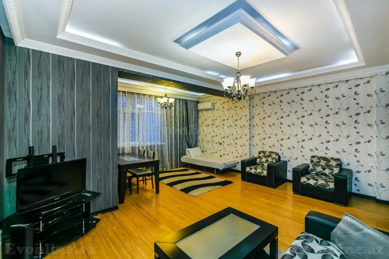 Kirayə verilir 3 otaqlı Mənzil Yeni tikili 120 m² Nəsimi m. - şəkil 2