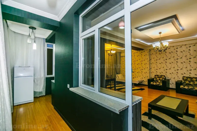 Kirayə verilir 3 otaqlı Mənzil Yeni tikili 120 m² Nəsimi m. - şəkil 4