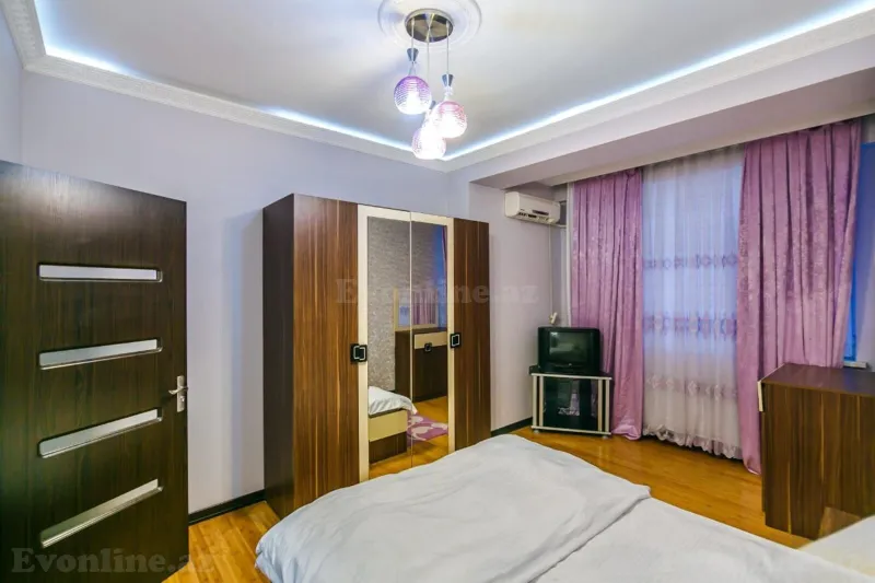 Kirayə verilir 3 otaqlı Mənzil Yeni tikili 120 m² Nəsimi m. - şəkil 8