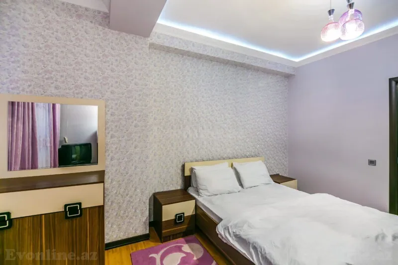 Kirayə verilir 3 otaqlı Mənzil Yeni tikili 120 m² Nəsimi m. - şəkil 12