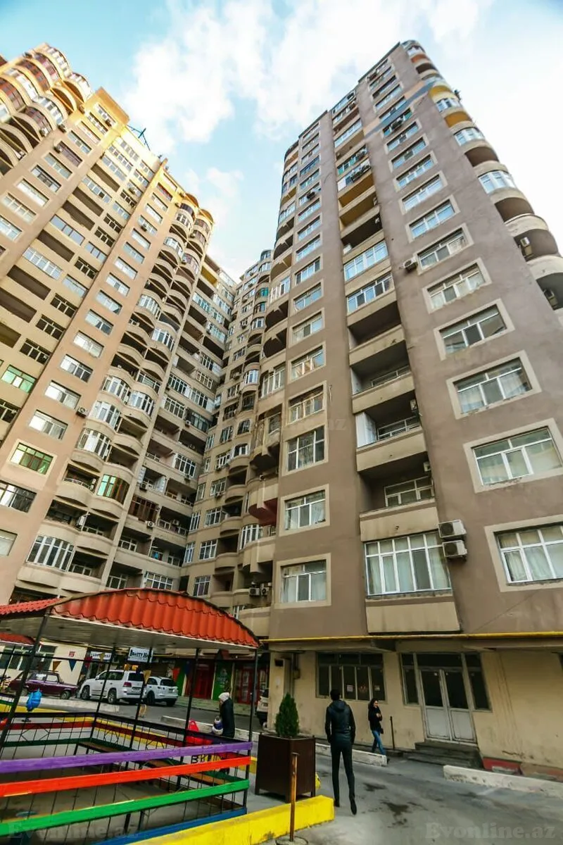 Kirayə verilir 3 otaqlı Mənzil Yeni tikili 120 m² Nəsimi m. - şəkil 17