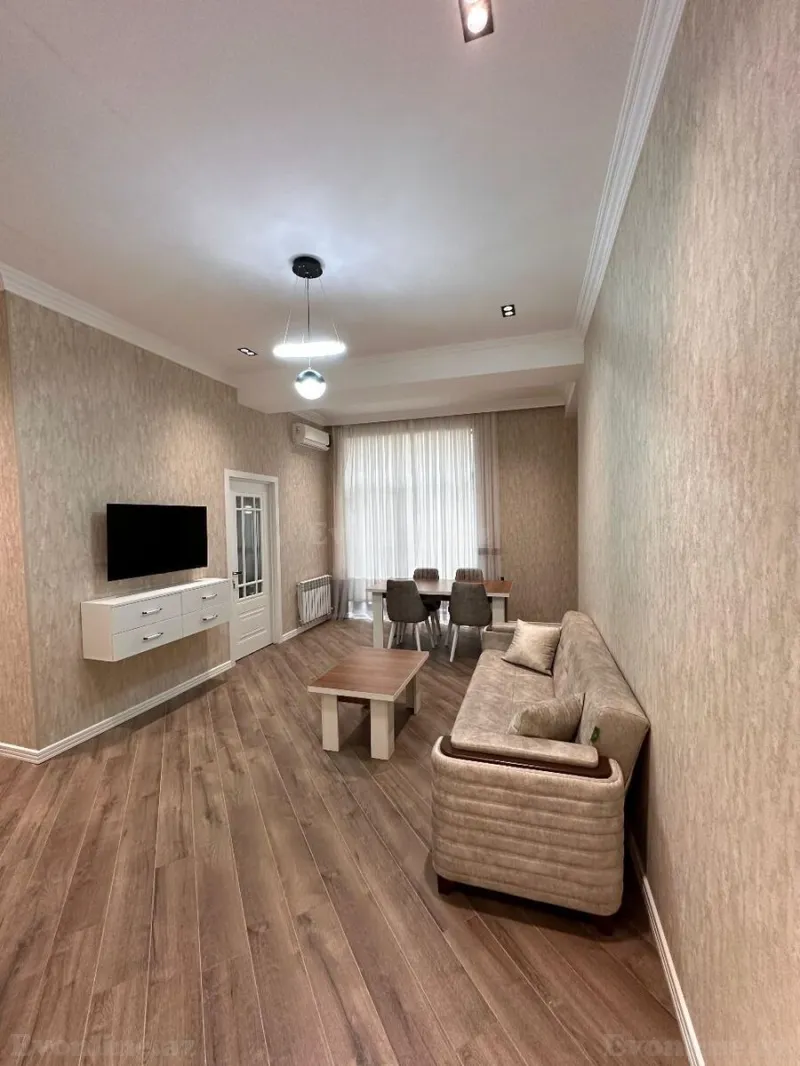 Kirayə verilir 2 otaqlı Mənzil Yeni tikili 57 m² Nəsimi r. - şəkil 2