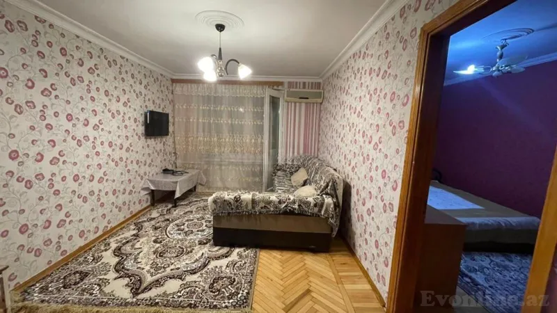 2 otaqlı Mənzil 55 m² Nərimanov r. Kirayə verilir