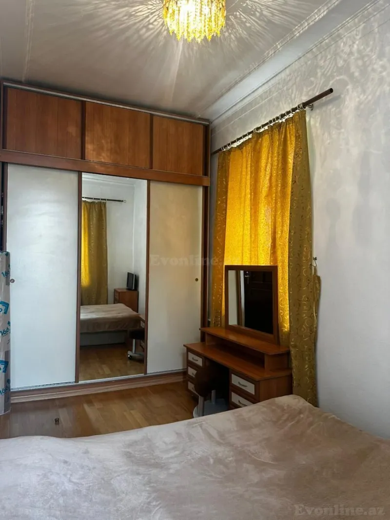 Kirayə verilir 2 otaqlı Mənzil Köhnə tikili 52 m² Sahil m. - şəkil 3
