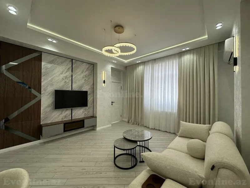 Satılır 2 otaqlı Mənzil Yeni tikili 55 m² Həzi Aslanov m. - şəkil 2