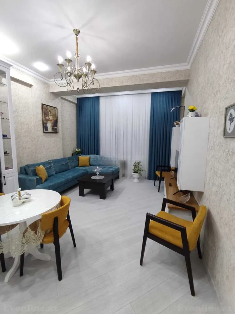 Kirayə verilir 3 otaqlı Mənzil Yeni tikili 75 m² Elmlər Akademiyası m. - şəkil 2