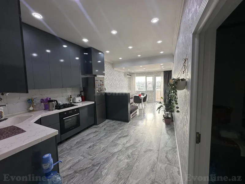 Satılır 3 otaqlı Mənzil Yeni tikili 88 m² Xətai r. - şəkil 3