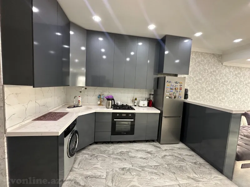 Satılır 3 otaqlı Mənzil Yeni tikili 88 m² Xətai r. - şəkil 4