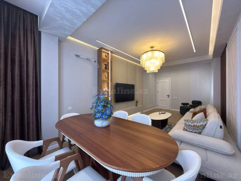 Satılır 3 otaqlı Mənzil Yeni tikili 120 m² Nərimanov r. - şəkil 9