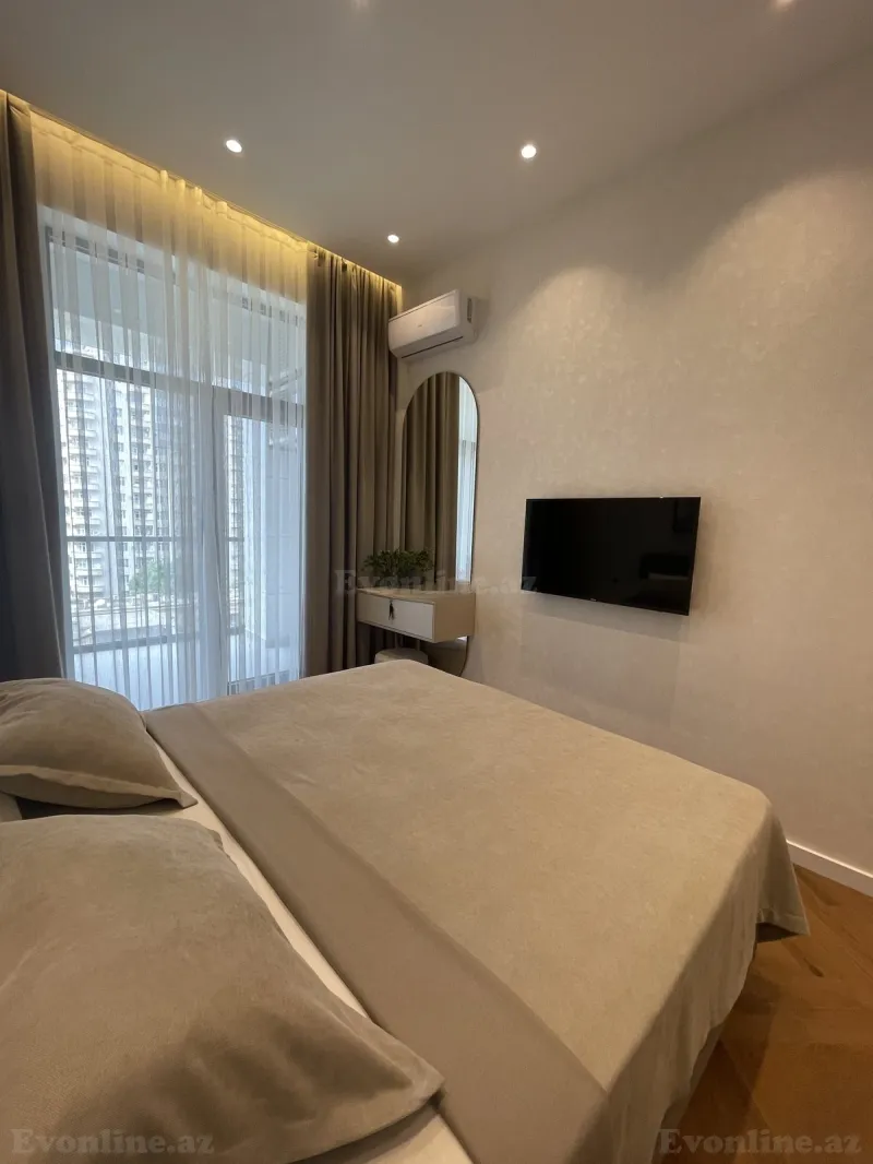 Satılır 2 otaqlı Mənzil Yeni tikili 64 m² Nəsimi r. - şəkil 5