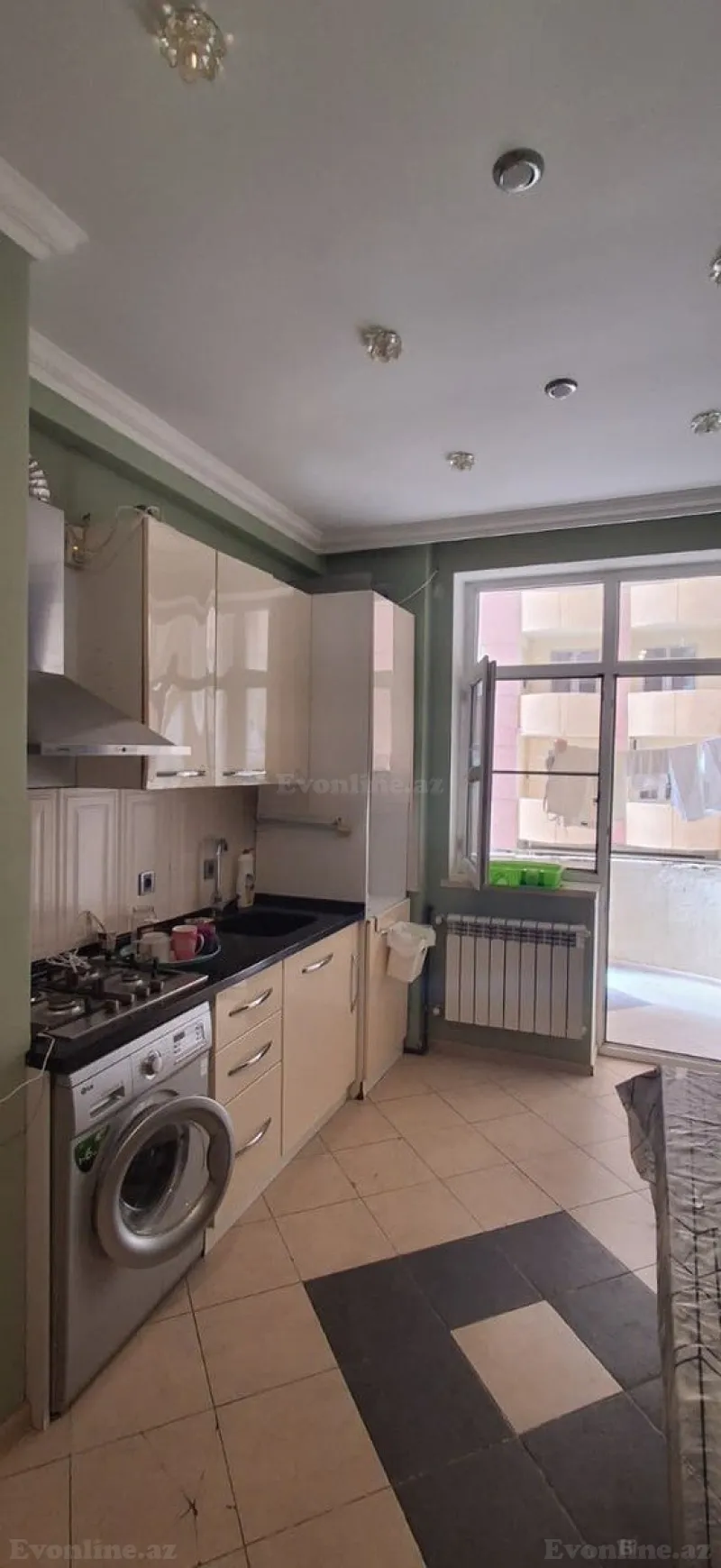 Kirayə verilir 2 otaqlı Mənzil Yeni tikili 55 m² İnşaatçılar m. - şəkil 5