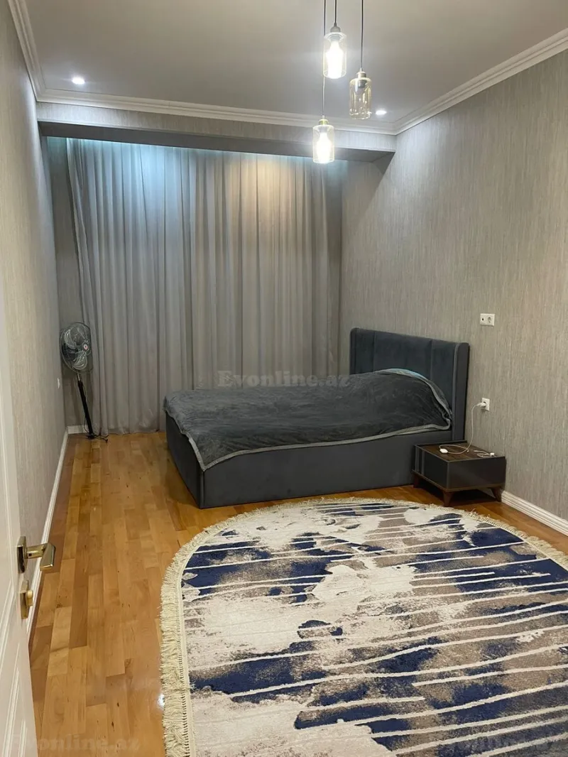 Kirayə verilir 2 otaqlı Mənzil Yeni tikili 90 m² Nərimanov r. - şəkil 3