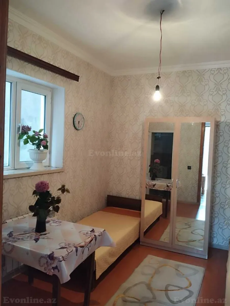Kirayə verilir 1 otaqlı Həyət evi 35 m² Qara Qarayev m.