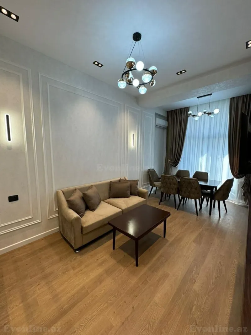 Kirayə verilir 2 otaqlı Mənzil Yeni tikili 55 m² Nəriman Nərimanov m. - şəkil 2