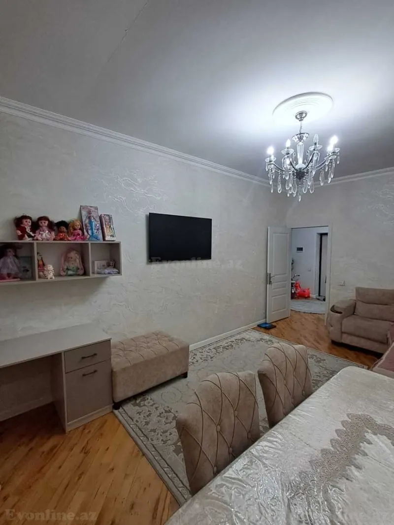 Satılır 2 otaqlı Mənzil Yeni tikili 55 m² Həzi Aslanov m. - şəkil 3