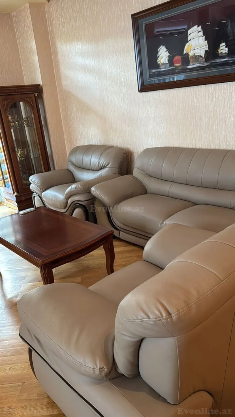 Kirayə verilir 3 otaqlı Mənzil Yeni tikili 140 m² Nizami m. - şəkil 4