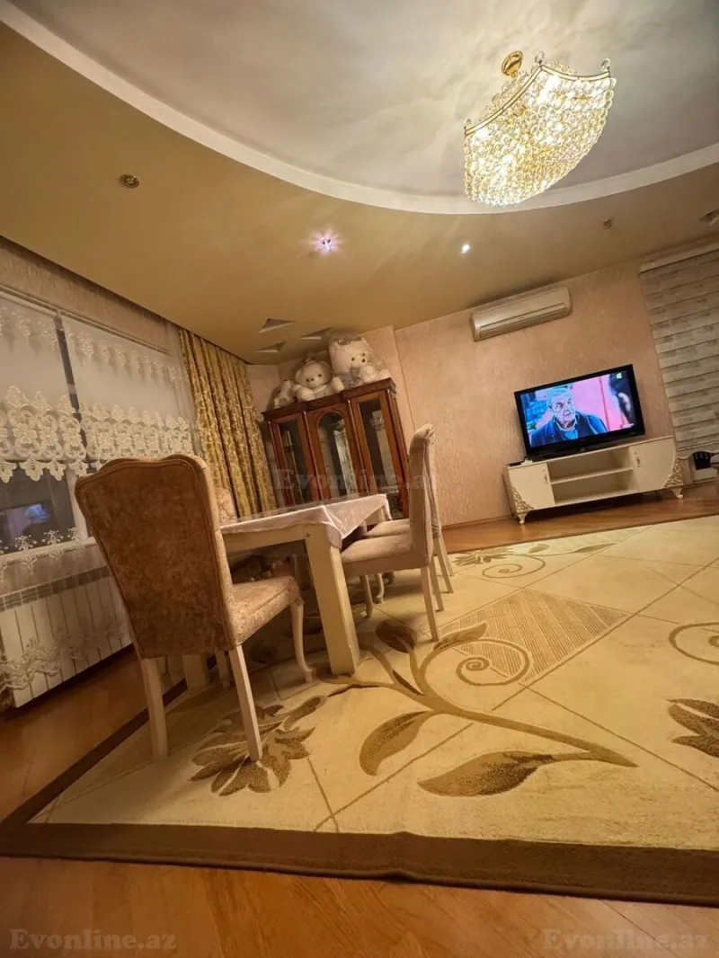 Kirayə verilir 3 otaqlı Mənzil Yeni tikili 140 m² Nizami m. - şəkil 6