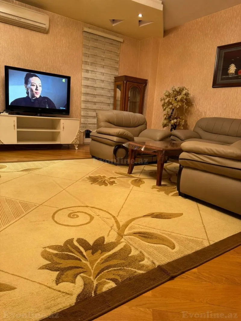 Kirayə verilir 3 otaqlı Mənzil Yeni tikili 140 m² Nizami m. - şəkil 7