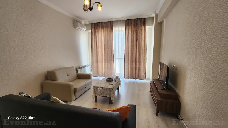 Kirayə verilir 2 otaqlı Mənzil Yeni tikili 70 m² Nəsimi r. - şəkil 4