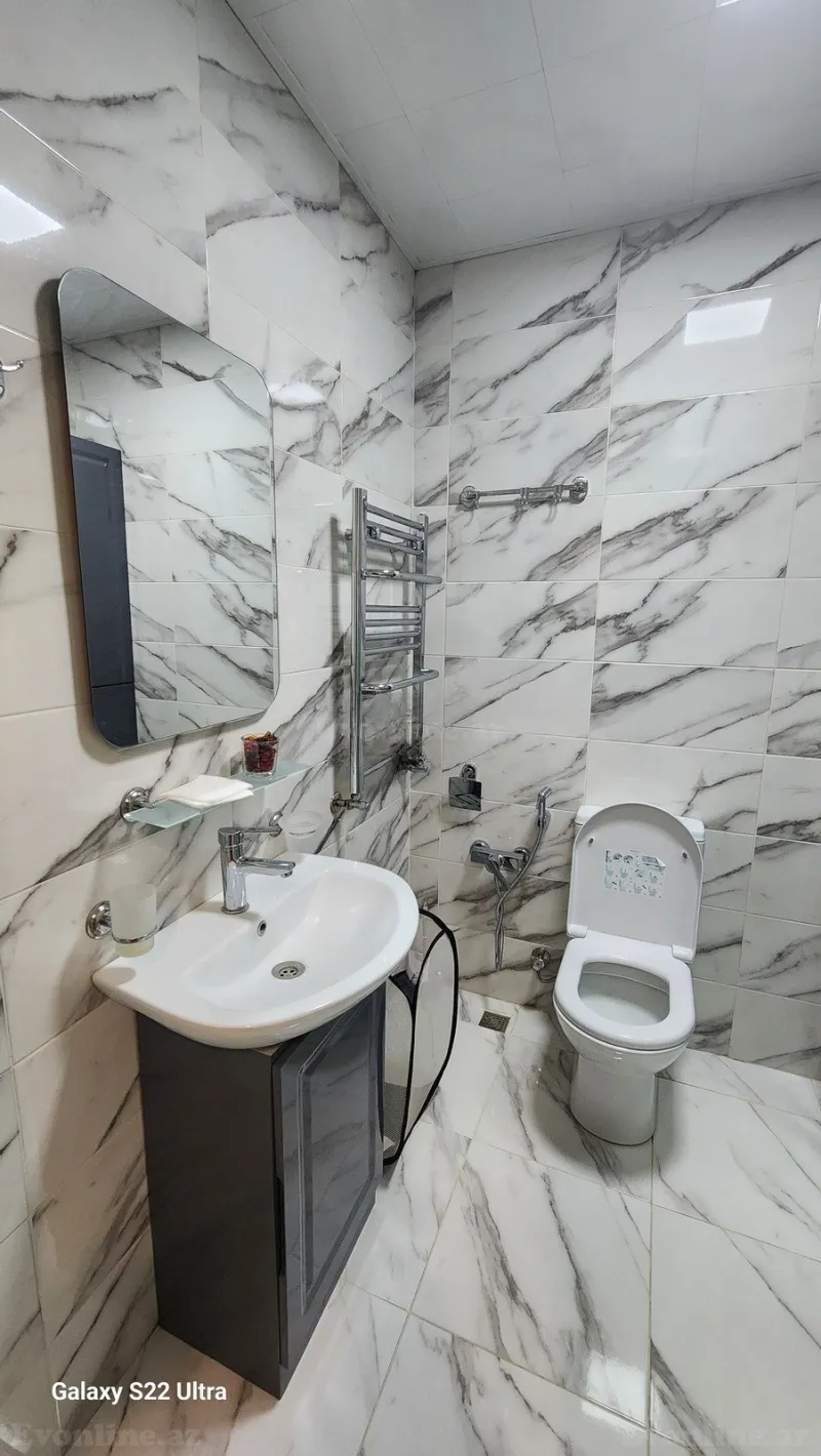 Kirayə verilir 2 otaqlı Mənzil Yeni tikili 70 m² Nəsimi r. - şəkil 11