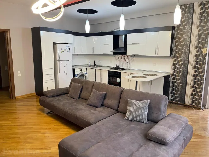 Kirayə verilir 4 otaqlı Mənzil Yeni tikili 140 m² Nəsimi r. - şəkil 2