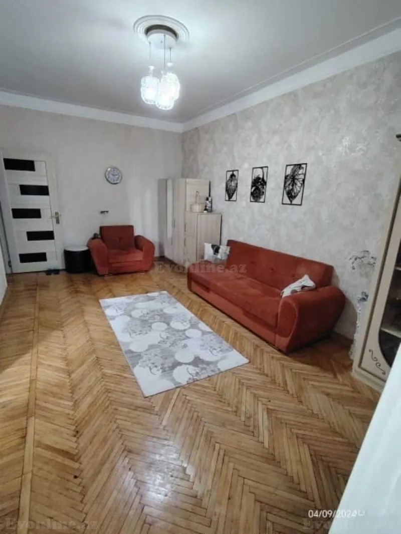 2 otaqlı Mənzil 45 m² Nəriman Nərimanov m. Kirayə verilir