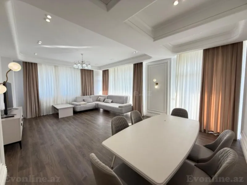 Kirayə verilir 4 otaqlı Mənzil Yeni tikili 210 m² Ağ şəhər - şəkil 2