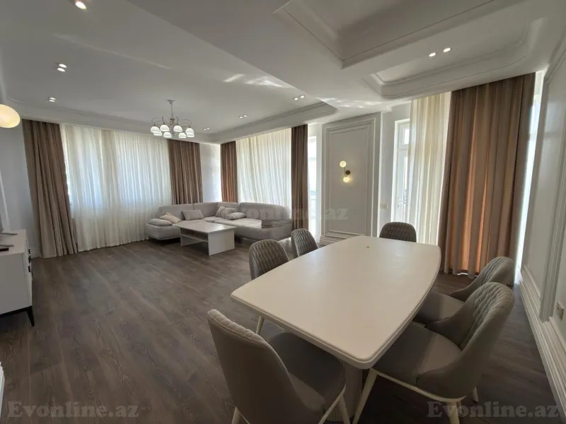 Kirayə verilir 4 otaqlı Mənzil Yeni tikili 210 m² Ağ şəhər - şəkil 3